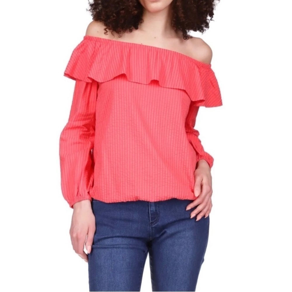 NWT Michael Kors off shoulder blouse M
